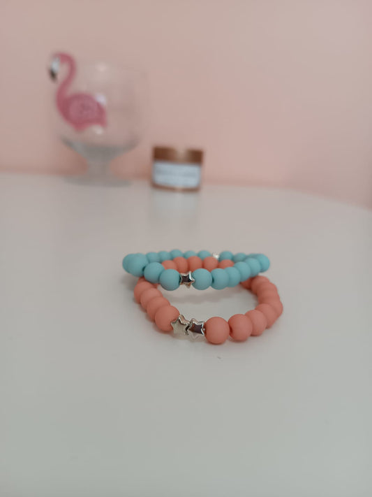 Bracciale colori pastello